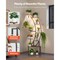 63" Tall 9-Tier Indoor Plant Stand with LED Grow Lights and Adjustable Brightness Timer